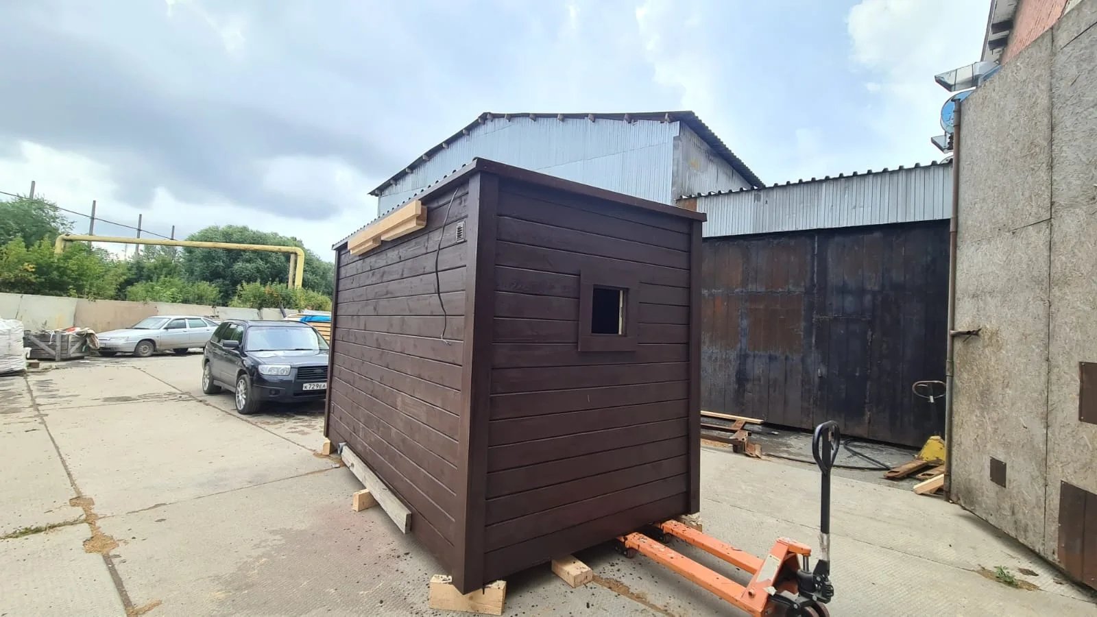 Баня из бруса